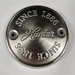 HUNTER CEILING FAN (non-cast iron type fan) NEW PARTS - END CAP Brushed Nickel